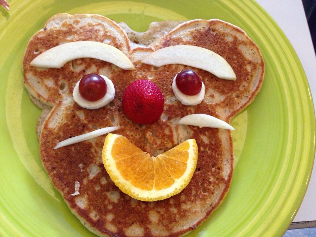 pancake, face, breakfast-767567.jpg